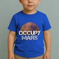 Occupy Mars Terraform Tee Extraterrestrial Toddler T-Shirt