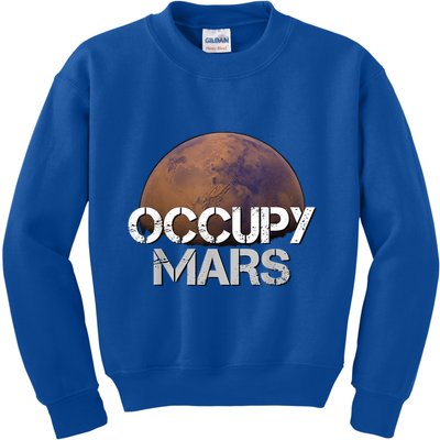 Occupy Mars Terraform Tee Extraterrestrial Kids Sweatshirt
