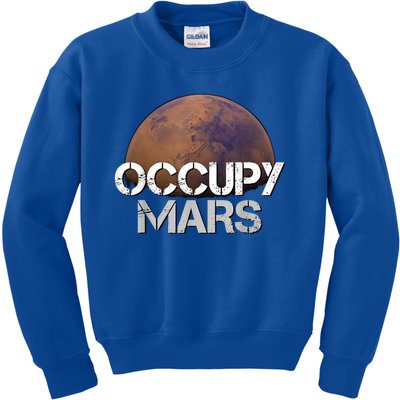 Occupy Mars Terraform Tee Extraterrestrial Kids Sweatshirt