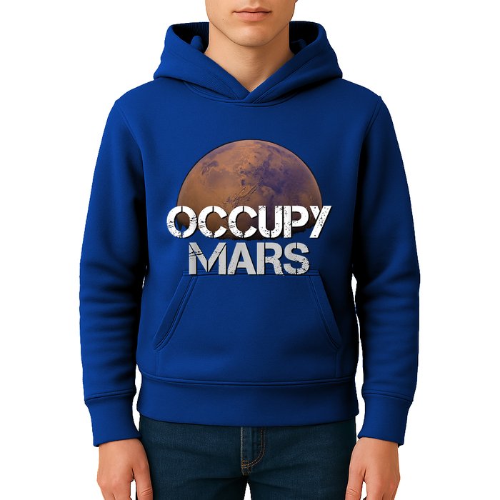 Occupy Mars Terraform Tee Extraterrestrial Kids Hoodie