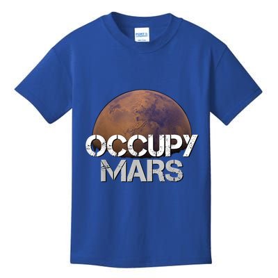 Occupy Mars Terraform Tee Extraterrestrial Kids T-Shirt