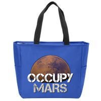 Occupy Mars Terraform Tee Extraterrestrial Zip Tote Bag