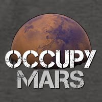 Occupy Mars Terraform Tee Extraterrestrial Vector Backpack