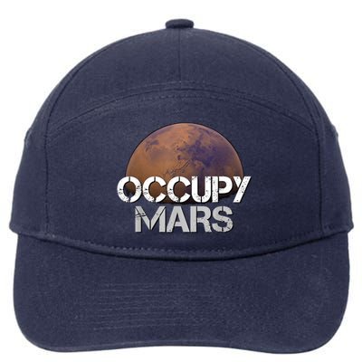 Occupy Mars Terraform Tee Extraterrestrial 7-Panel Snapback Hat