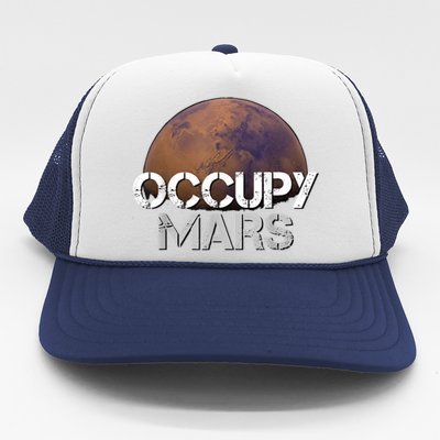 Occupy Mars Terraform Tee Extraterrestrial Trucker Hat