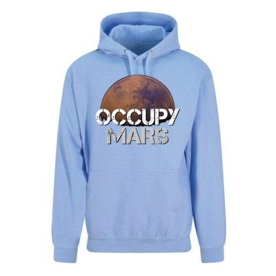 Occupy Mars Terraform Tee Extraterrestrial Unisex Surf Hoodie