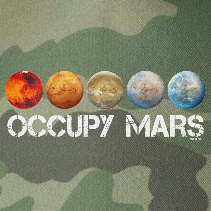 Occupy Mars Terraform Legacy Tie Dye Trucker Hat