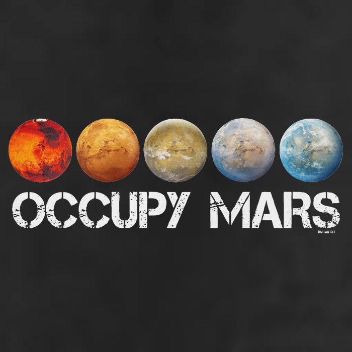 Occupy Mars Terraform Cool Comfort Performance Bucket Hat
