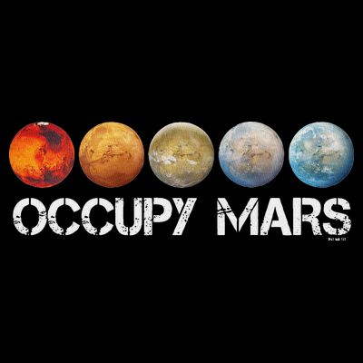 Occupy Mars Terraform T-Shirt