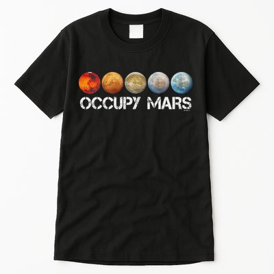 Occupy Mars Terraform Tall T-Shirt