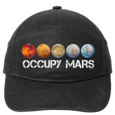 Occupy Mars Terraform 7-Panel Snapback Hat