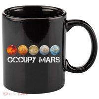 Occupy Mars Terraform 11oz C Handle Ceramic Mug