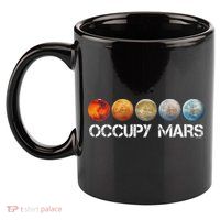 Occupy Mars Terraform 11oz C Handle Ceramic Mug