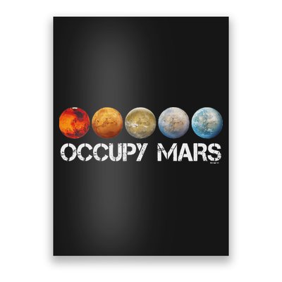 Occupy Mars Terraform Poster