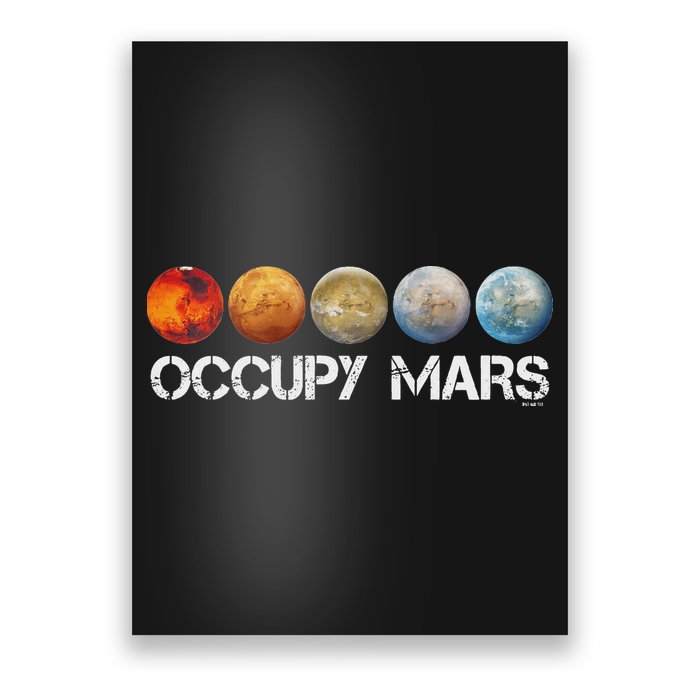 Occupy Mars Terraform Poster