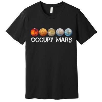 Occupy Mars Terraform Premium T-Shirt