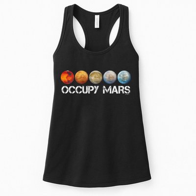 Occupy Mars Terraform Womens Tank Top