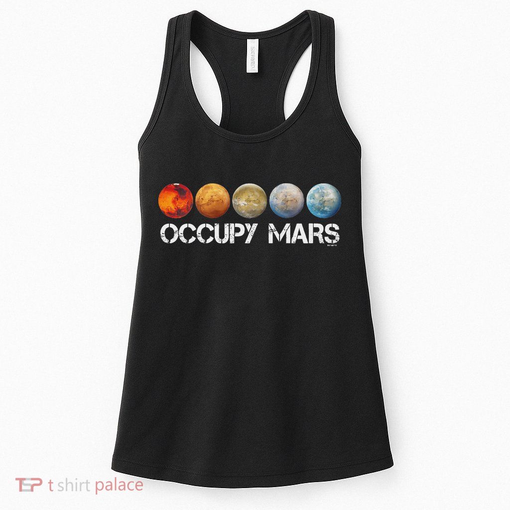 Occupy Mars Terraform Womens Tank Top