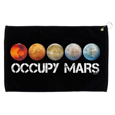 Occupy Mars Terraform Grommeted Golf Towel