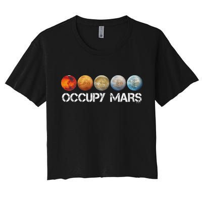 Occupy Mars Terraform Crop Top