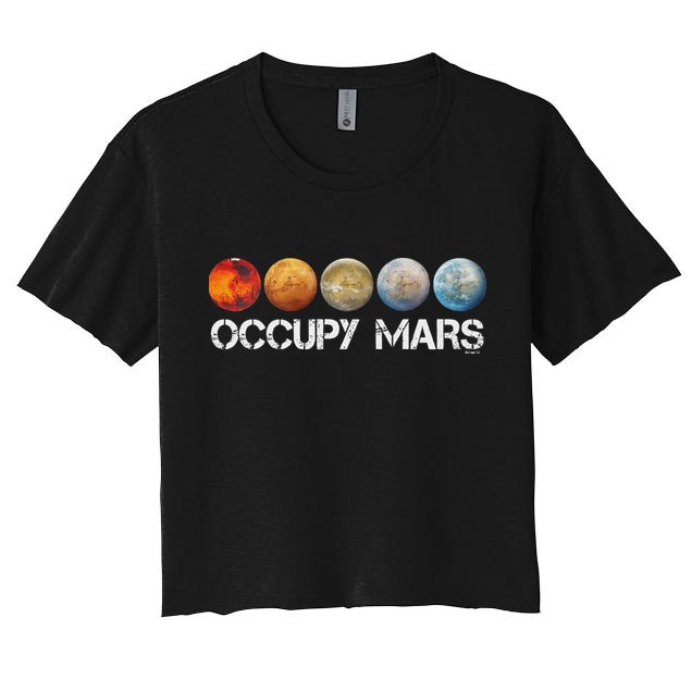 Occupy Mars Terraform Crop Top