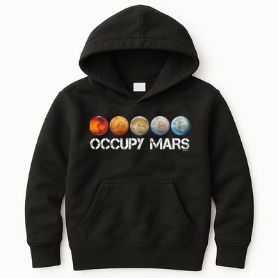 Occupy Mars Terraform Kids Hoodie