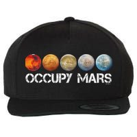 Occupy Mars Terraform Wool Snapback Cap