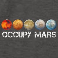 Occupy Mars Terraform Vector Backpack