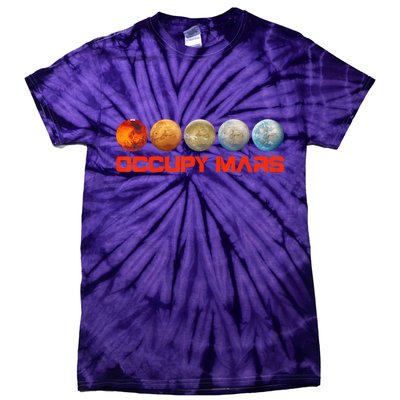 Occupy Mars Terraform Tie-Dye T-Shirt
