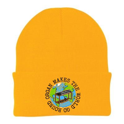 Organ Makes The World Go Round Gift Knit Cap Winter Beanie