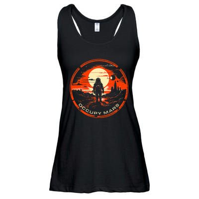 Occupy Mars Terraforming Ladies Essential Flowy Tank