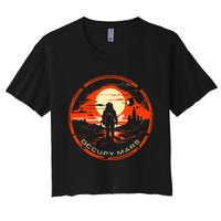 Occupy Mars Terraforming Women's Crop Top Tee