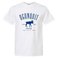 Ogunquit Maine Usa With Moose Design Souvenir Garment-Dyed Heavyweight T-Shirt