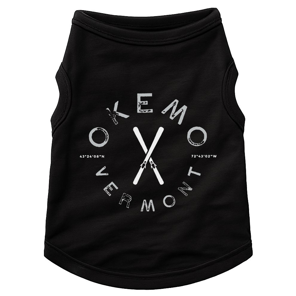 Okemo Mountain Vermont Graphic Vintage Ski Doggie Tank