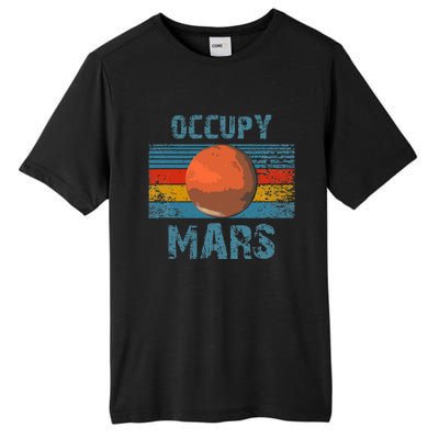 Occupy Mars Vintage Extraterrestrial Occupy Mars Tall Fusion ChromaSoft Performance T-Shirt