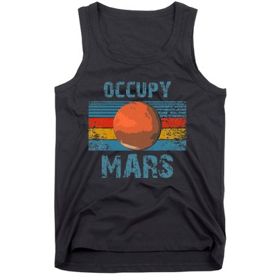 Occupy Mars Vintage Extraterrestrial Occupy Mars Tank Top