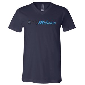 Only Malware Vxunderground V-Neck T-Shirt