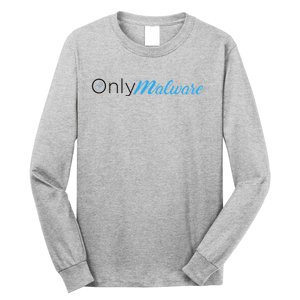 Only Malware Vxunderground Long Sleeve Shirt