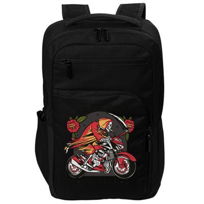 On My Way To Hell Motorcycle Impact Tech Backpack