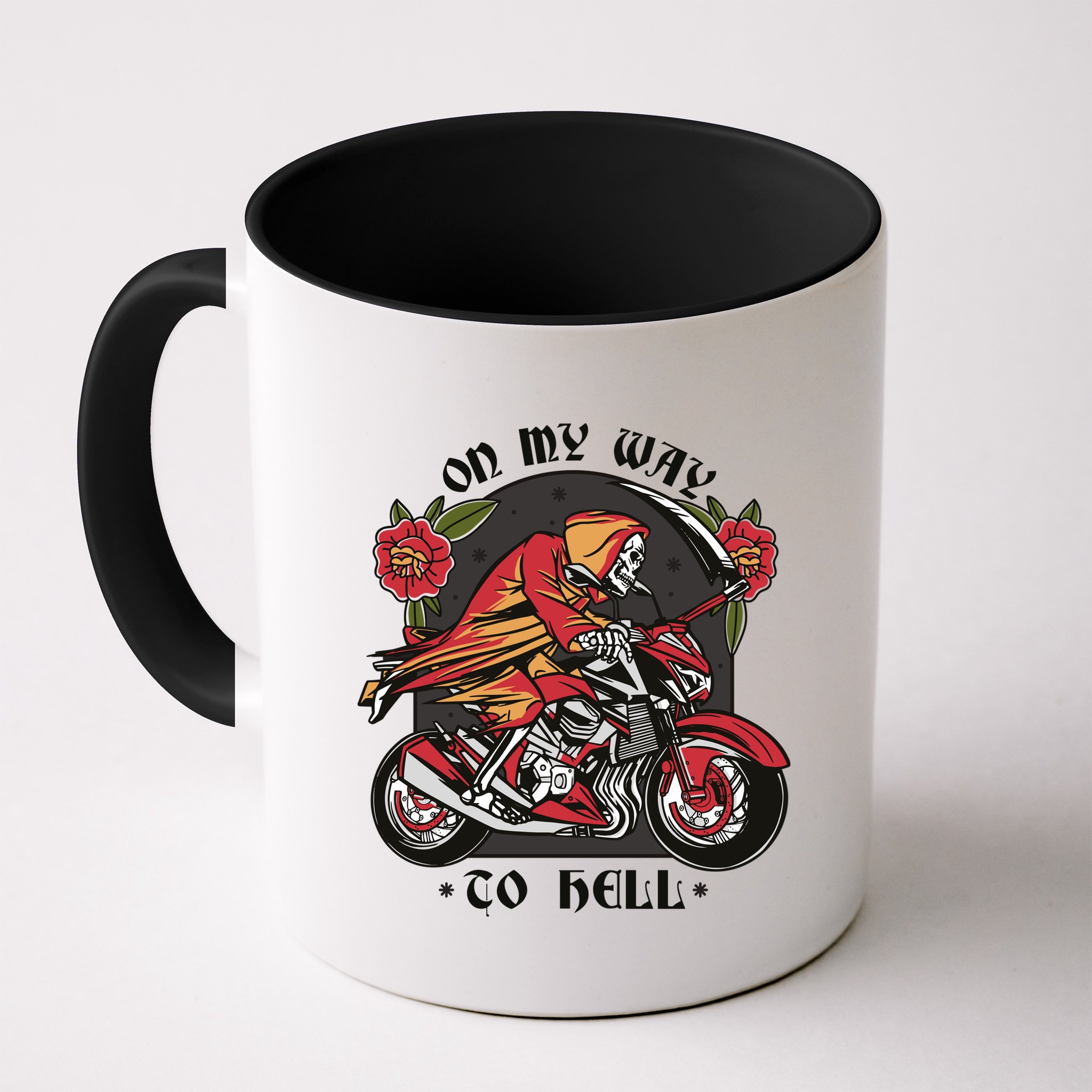 On My Way To Hell Motorcycle Mug