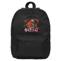 On My Way To Hell Motorcycle 16 in Basic Backpack