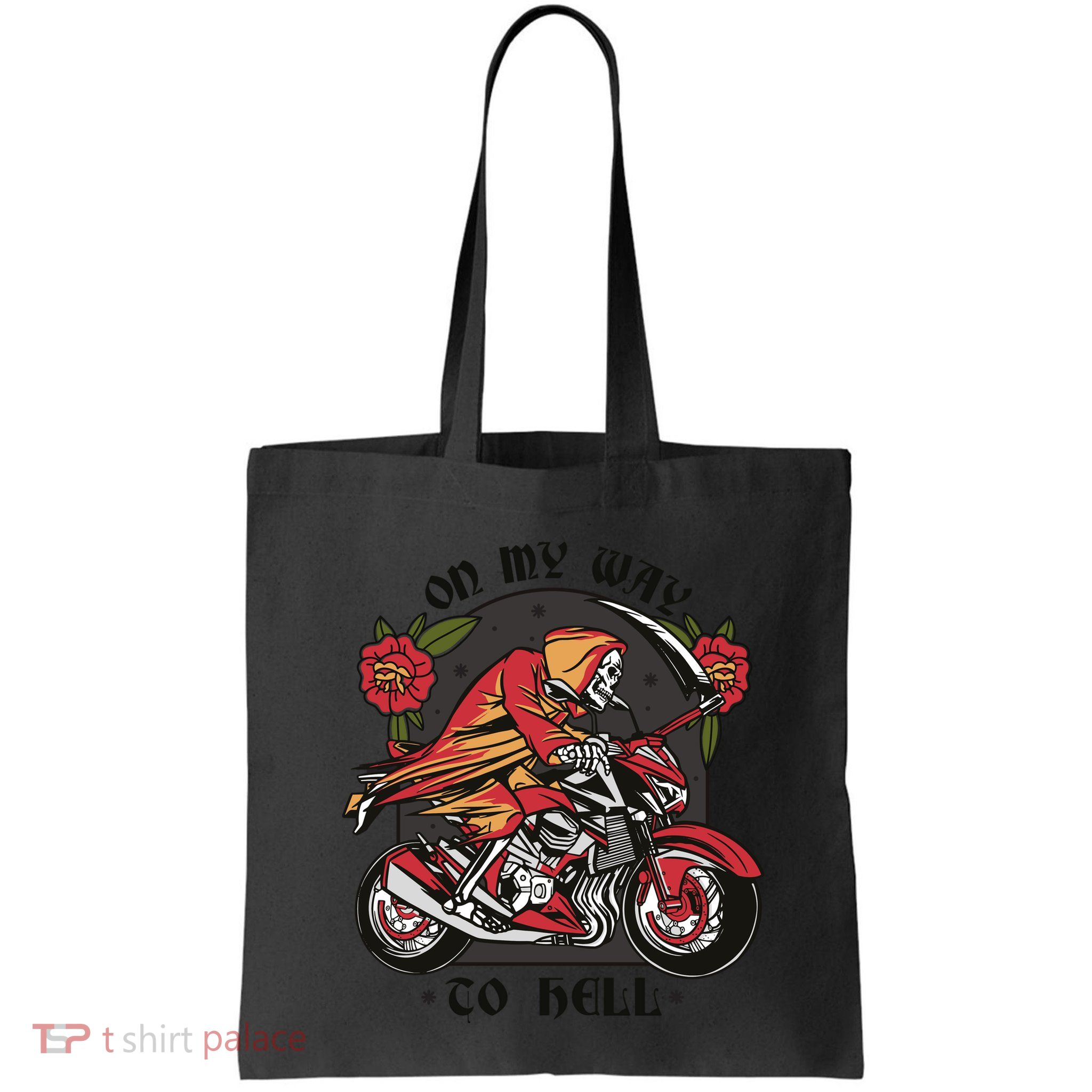 On My Way To Hell Motorcycle Bag