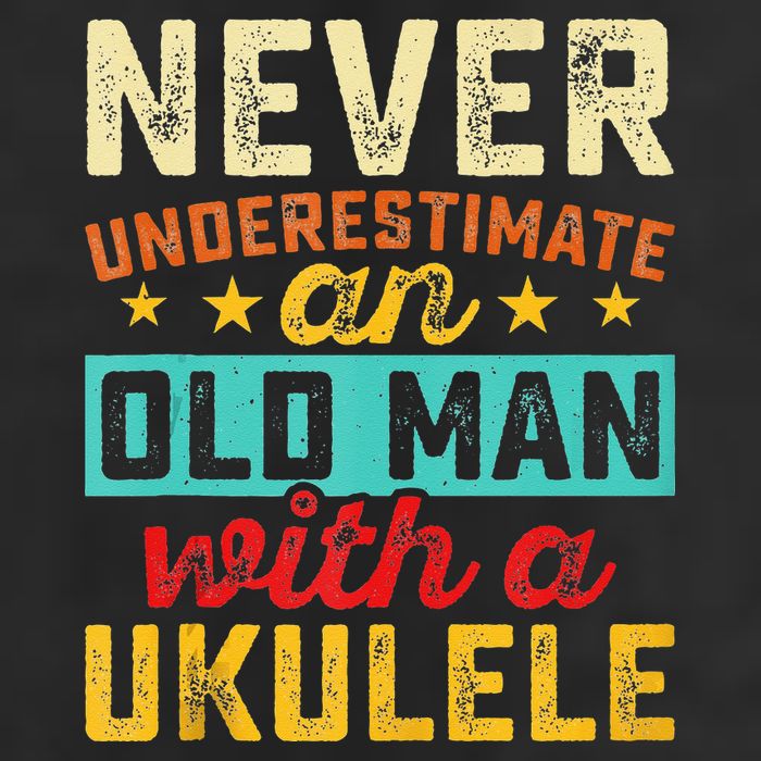 Old Man With Ukulele Hawaiian Guitar Player Music Musician Adult Drive Performance Visor