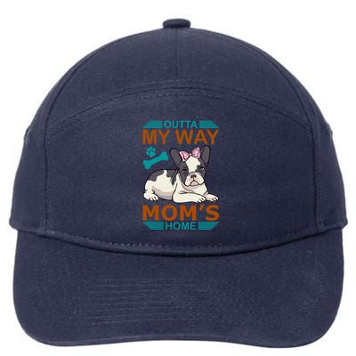 Outta My Way Mom's Home 7-Panel Snapback Hat