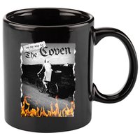 On My Way To The Coven Collage Flames 11oz C Handle Ceramic Mug