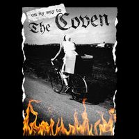 On My Way To The Coven Collage Flames Flatbill Hat