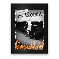 On My Way To The Coven Collage Flames Poster