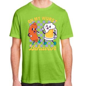 On My Wurst Behavior Oktoberfest Adult ChromaSoft Performance T-Shirt