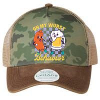 On My Wurst Behavior Oktoberfest Legacy Tie Dye Trucker Hat