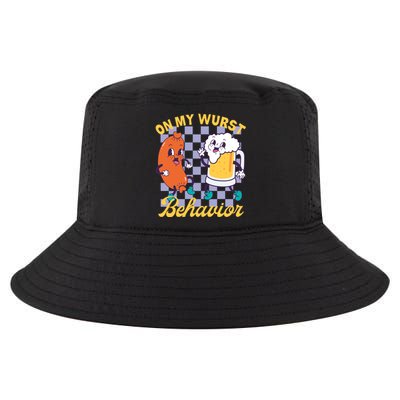 On My Wurst Behavior Oktoberfest Cool Comfort Performance Bucket Hat